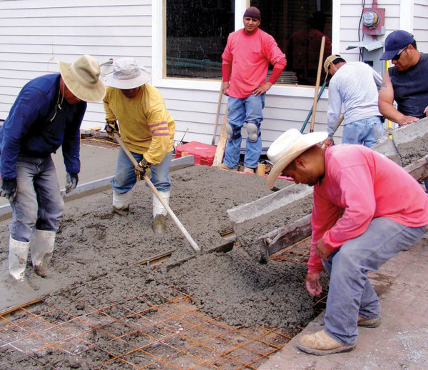 labor trafficking construction cement workers