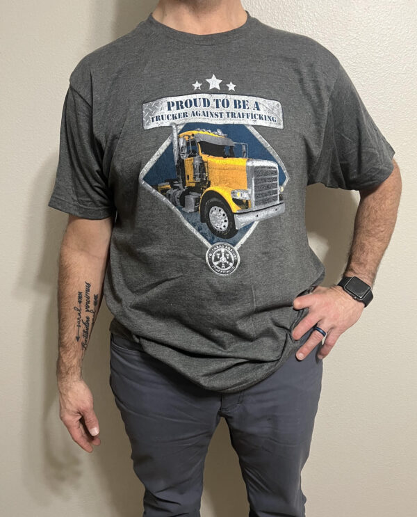 Trucker Against Trafficking Tshirt 2022