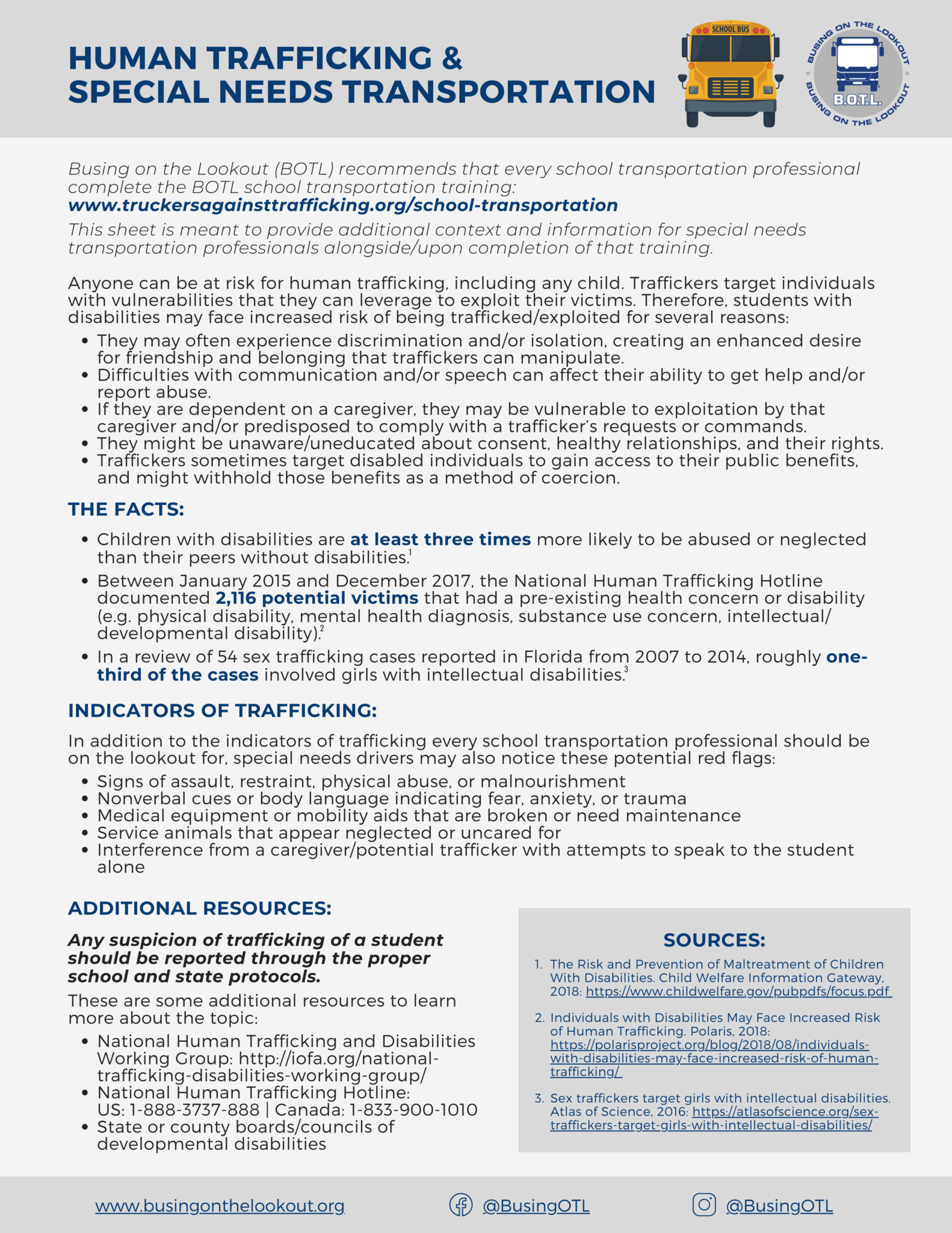 Busing on the Lookout School Transportation • TRUCKERS AGAINST