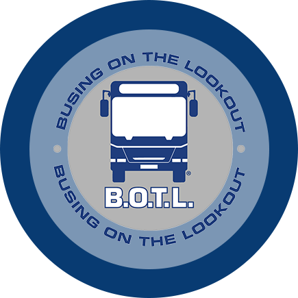 Busing on the Lookout logo
